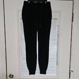 Athletic Works Black Fleece Joggers